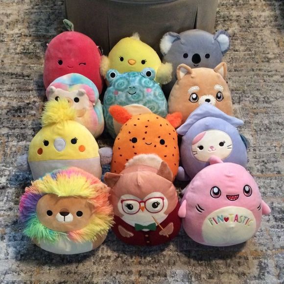 Squishmallows Other - BUNDLE OF 8” SQUISHMALLOWS! EXCELLENT CONDITION!